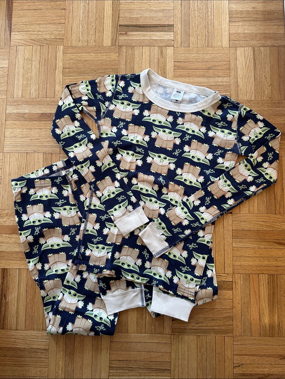 Hanna Andersson Grogu Star Wars Character Pajama Set